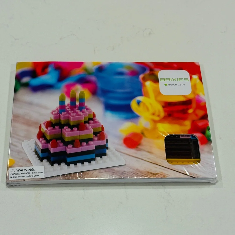 Colorful Birthday Cake Building Set